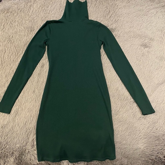 Dark Green WILD FABLE Turtle Neck Dress (Size M) - Picture 1 of 2